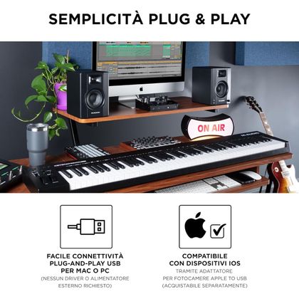 M-AUDIO Keystation 88 Mk3 Tastiera MIDI USB 88 Tasti