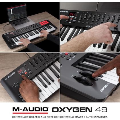 M-AUDIO Oxygen 49 Mk5 Tastiera MIDI USB 49 Tasti
