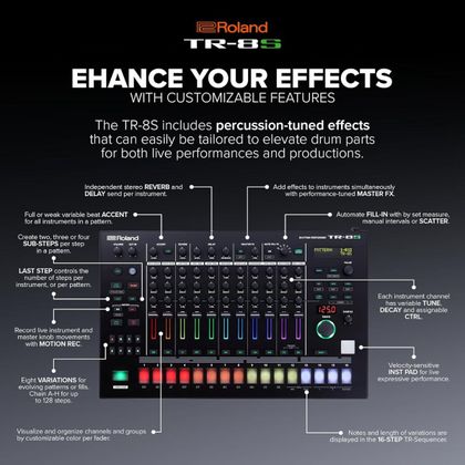 ROLAND TR-8S Rhythm Performer (AIRA)