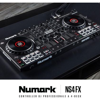 NUMARK NS4FX Controller Serato 4 Canali per DJ