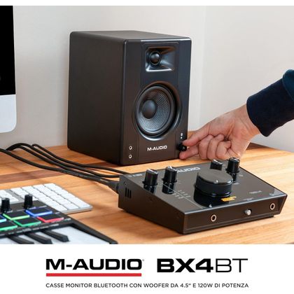 M-AUDIO BX4 BT Coppia di Monitor 4.5" Bluetooth 120W