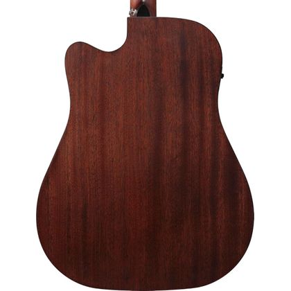 IBANEZ AW247CE-WKH Open Pore Black Chitarra Acustica