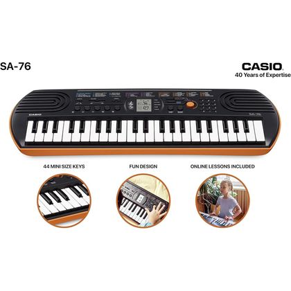 Casio SA76 Tastiera portatile 44 tasti