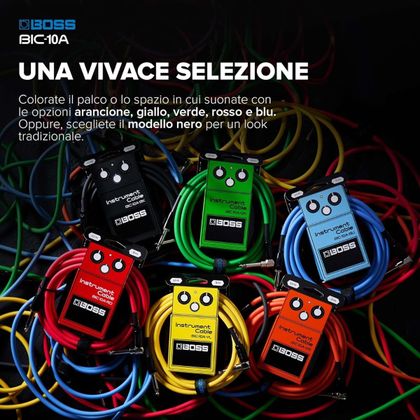 BOSS BIC-10A Blue Cavo per strumenti 3m