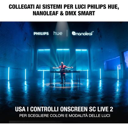 USATO DENON DJ SC Live 2 Console standalone + UDG Custodia Imbottita