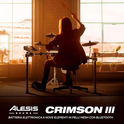 ALESIS CRIMSON III Kit Batteria Elettronica 9 pezzi