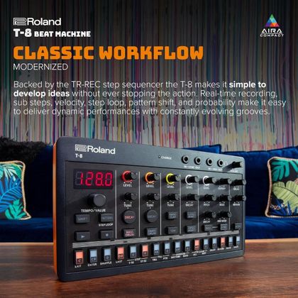 ROLAND AIRA Compact T-8 Beat Machine