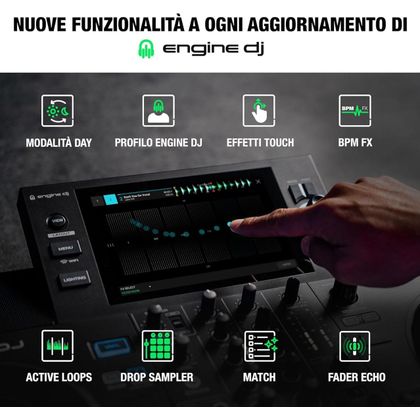 USATO DENON DJ SC Live 2 Console standalone + UDG Custodia Imbottita
