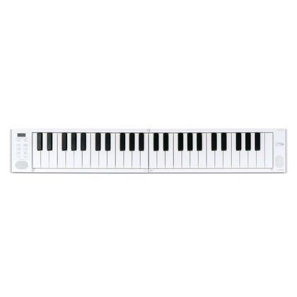 CARRY ON Piano 49 Touch White Pianoforte Pieghevole 49 Tasti Touch