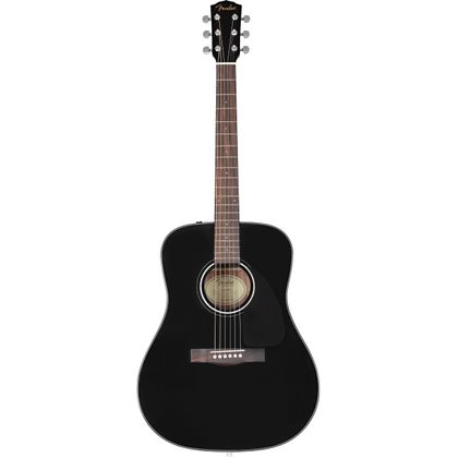 Fender CD60 V3 Black Chitarra acustica nera