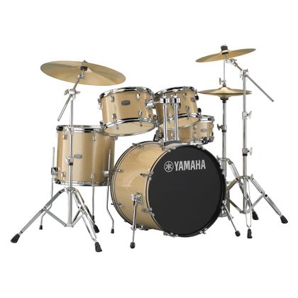 YAMAHA Rydeen Studio 20" Champagne Glitter con Set piatti Paiste 101