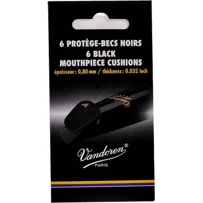 Pastiglie proteggi bocchino dello spessore di 0,80 mm - neri