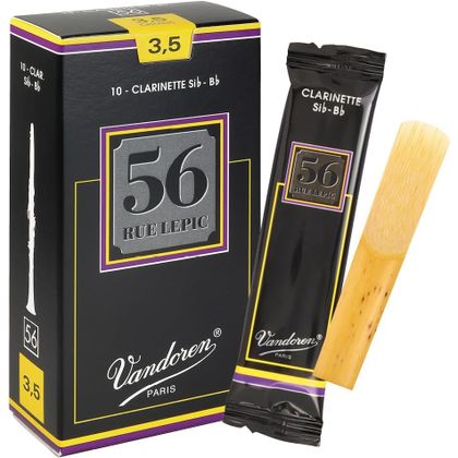 Vandoren Ance Clarinetto Sib 56 Rue Lepic n. 3.5 (confezione da 10)