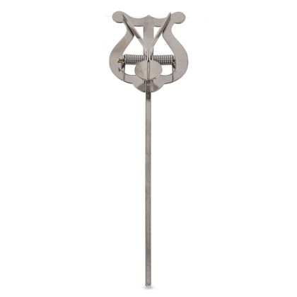 GEWA Letturino da banda, Nichelato, asta 14cm