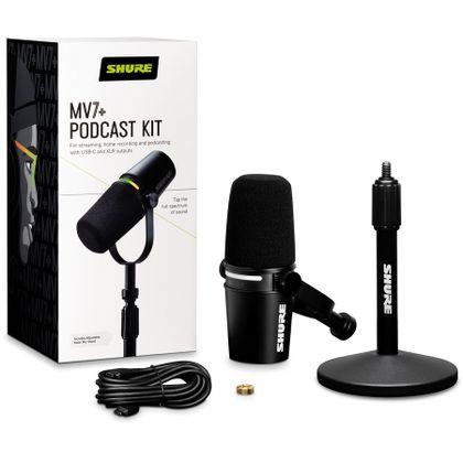SHURE MV7+ Podcast Kit