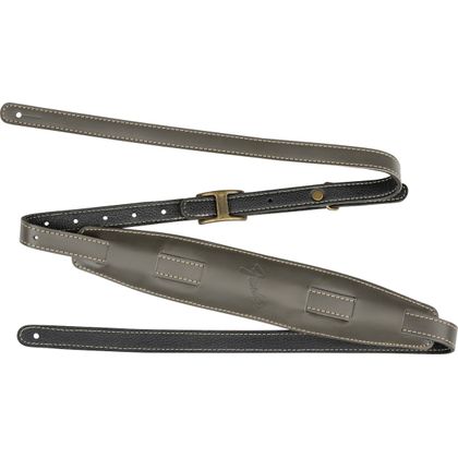 Fender Mustang Saddle Strap Gray Tracolla per Chitarra