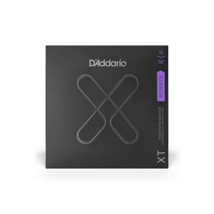 D'Addario XTAPB1152, XT Corde in Phoshor Bronze, Custom Light, 11-52