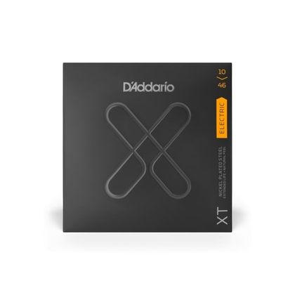 D'Addario XTE1046, XT Corde in acciaio placcate al nickel per chitarra elettrica, Normal Tension 10-46