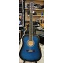Darestone DT AG1 Blue Burst Chitarra Acustica Usata