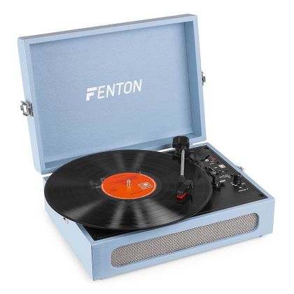FENTON RP118E Record Player BTout Blue