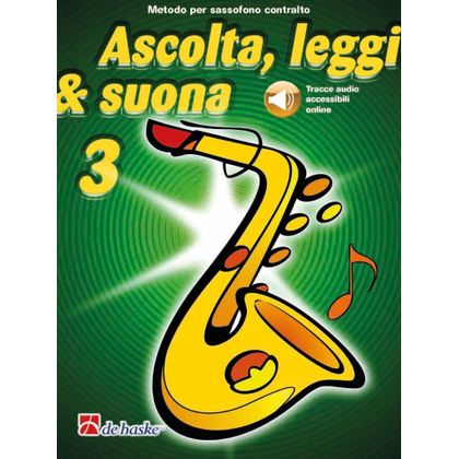 Ascolta, leggi &amp; suona 3 sassofono contralto