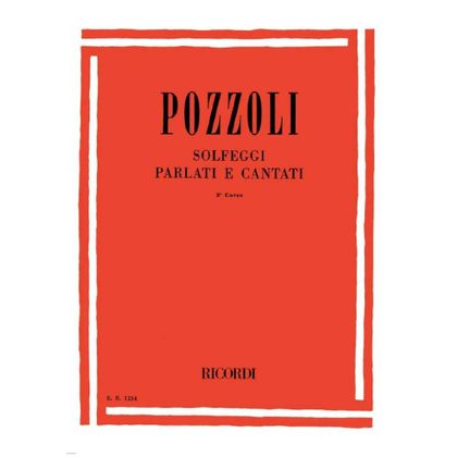 Ettore Pozzoli - Solfeggi parlati e cantati III Corso