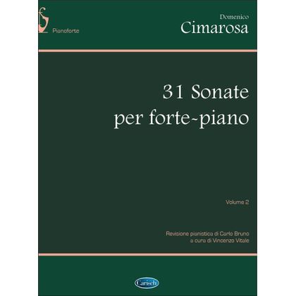 Domenico Cimarosa - 31 Sonatas Vol. 2 (Vitale/Bruno)
