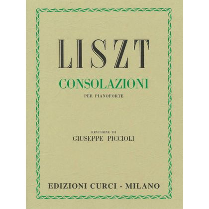 Giuseppe Piccioli - Consolazioni per Pianoforte
