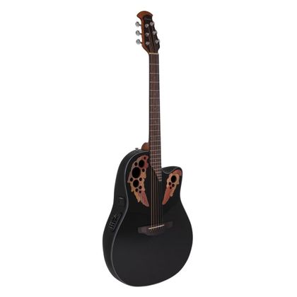 Ovation Celebrity Elite Mid Depth CE44-5-G Black Chitarra acustica elettrificata