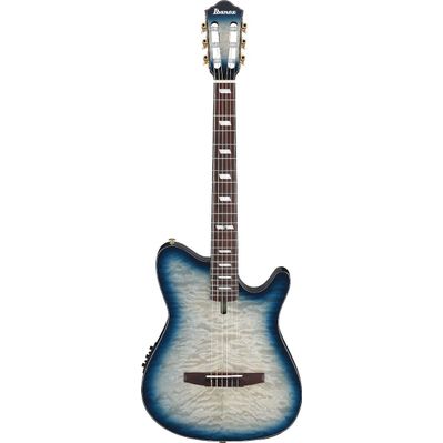 Ibanez FRH20QMNCTL Cosmic Blue Sunburst Low Gloss