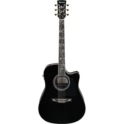 Ibanez AW391RCEBKH Chitarra Acustica Black