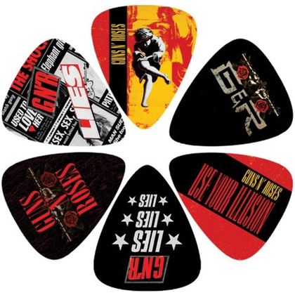 Perri's Leathers Ltd. - Motion Guitar Picks - Guns N' Roses Set 6 Plettri