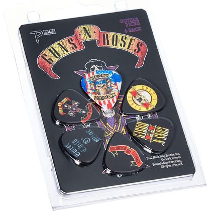 Perri's Leathers Ltd. - Motion Guitar Picks - Guns N' Roses Set 6 Plettri