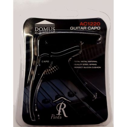 DOMUS AC1220N Capotasto per chitarra Folk Nero