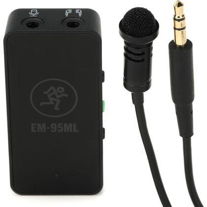 MACKIE EM-95ML Microfono Lavalier con Amplificatore per Smartphone