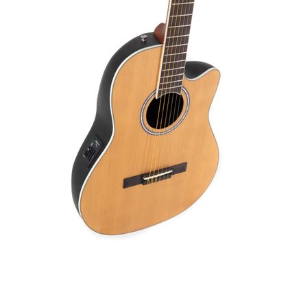 Applause Traditional AB24CC-4S Mid Cutaway Chitarra Classica Con top in Cedro