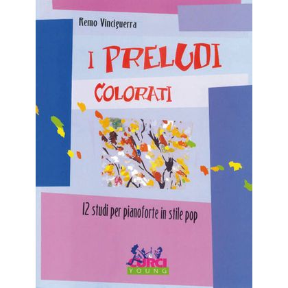 Vinciguerra - Preludi Colorati 12 Studi In Stile Pop