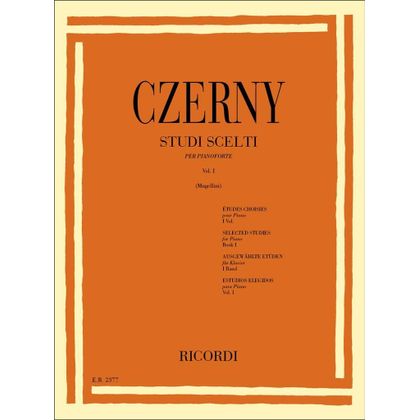 Czerny - Studi Scelti Volume I