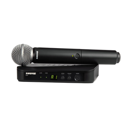 SHURE BLX24E / SM58 Radiomicrofono wireless palmare per voce