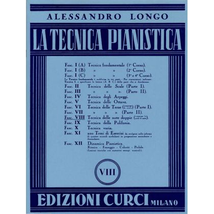 Longo - Tecnica Pianistica Vol. 8