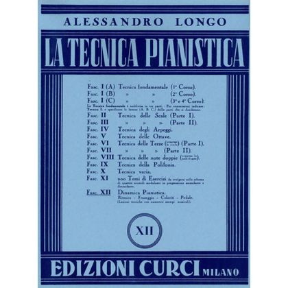 Longo - Tecnica Pianistica Vol. 12