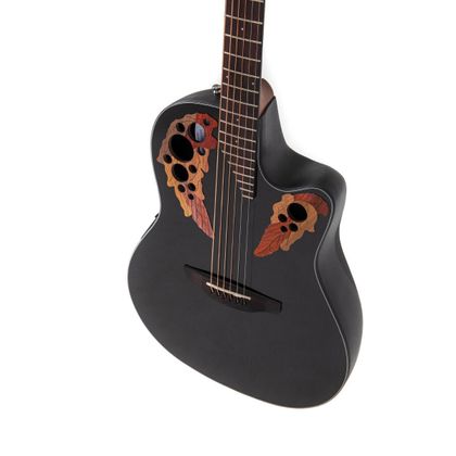 Ovation Celebrity Elite Mid Depth CE44-5-G Black Chitarra acustica elettrificata