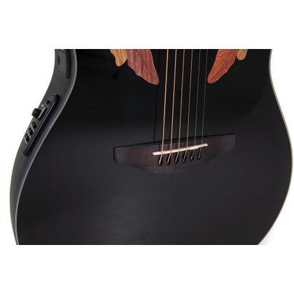 Ovation Celebrity Elite Mid Depth CE44-5-G Black Chitarra acustica elettrificata