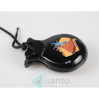 Nacchere Spagnole Nere in Legno