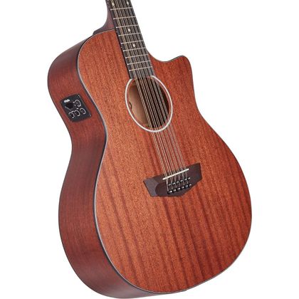 D'ANGELICO Premier Fulton LS Mahogany Satin Chitarra Acustica 12 corde Elettrificata
