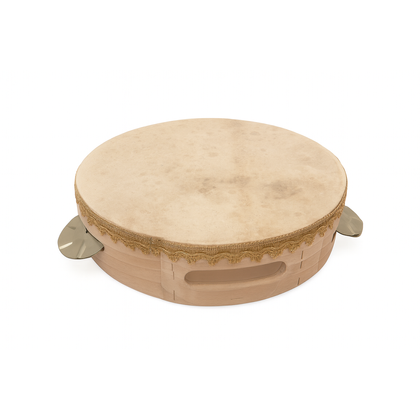 Tamburello in Pelle Diametro 40 Bronzo