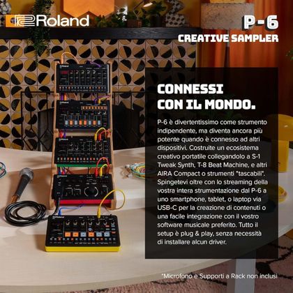 ROLAND P-6 Campionare con Sintesi Granulare