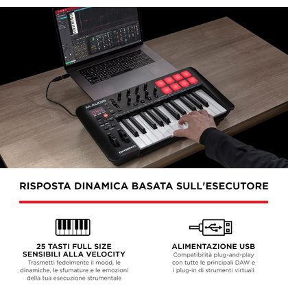 M-AUDIO Oxygen 25 Mk5 Tastiera MIDI USB 25 Tasti