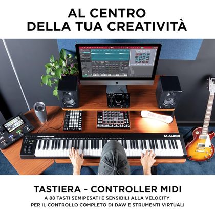 M-AUDIO Keystation 88 Mk3 Tastiera MIDI USB 88 Tasti