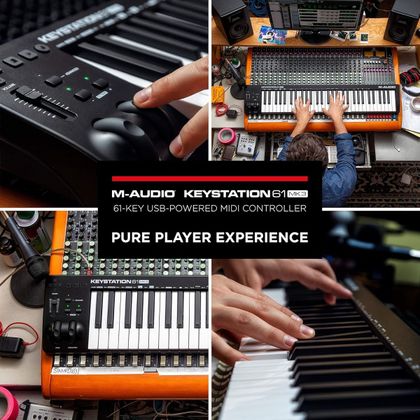 M-AUDIO Keystation 61 MK3 Tastiera MIDI USB 61 Tasti